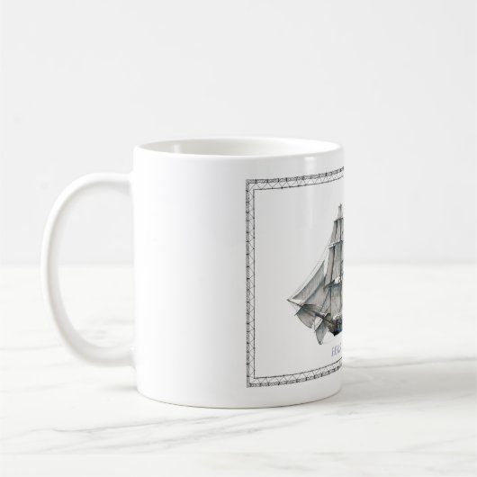 HMS-Überraschung 1796 Kaffeetasse (Links)