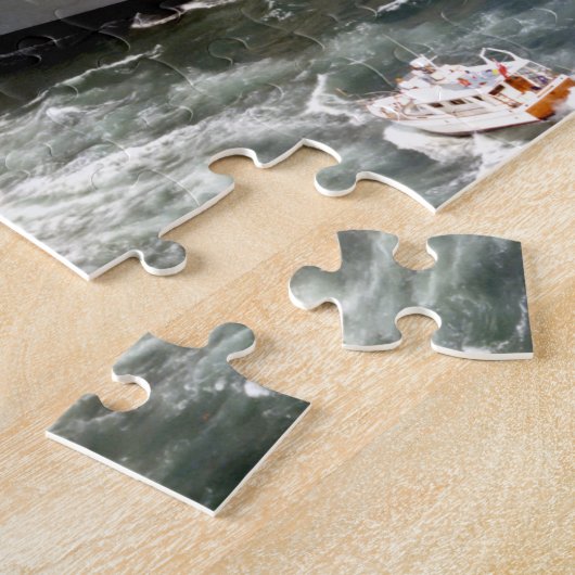 HMS Unbesiegbar - Vintager Luftfahrtunternehmer Puzzle (Seite)