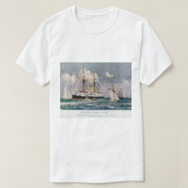 HMS Unflexible Eisenbahn-Schlachtung 1876 T-Shirt