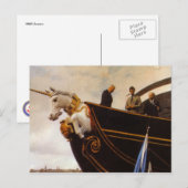 HMS Unicorn Postkarte (Vorne/Hinten)