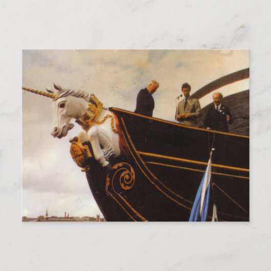 HMS Unicorn Postkarte (Vorderseite)