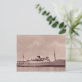 HMS Unicorn Postkarte (Stehend Vorderseite)