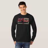 Hms Unseen S41 U-Boot Royal Navy Flag T-Shirt (Vorne ganz)