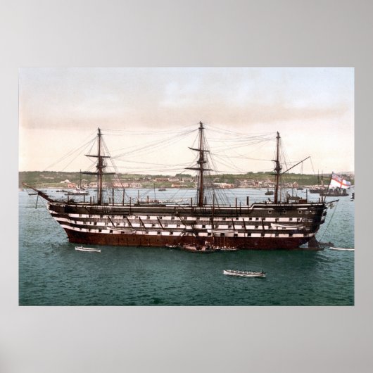 HMS unumstößlich Poster (Vorne)