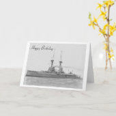 HMS Vanguard-Karte Karte (Gelbe Blume)