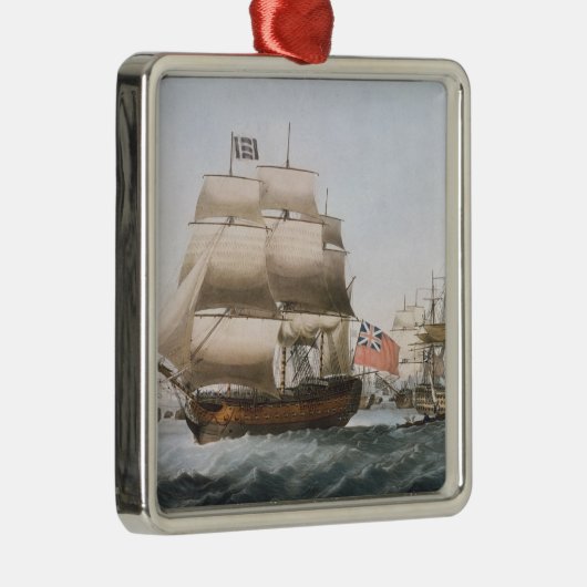 HMS Victory, 1806 Ornament Aus Metall (Rechts)