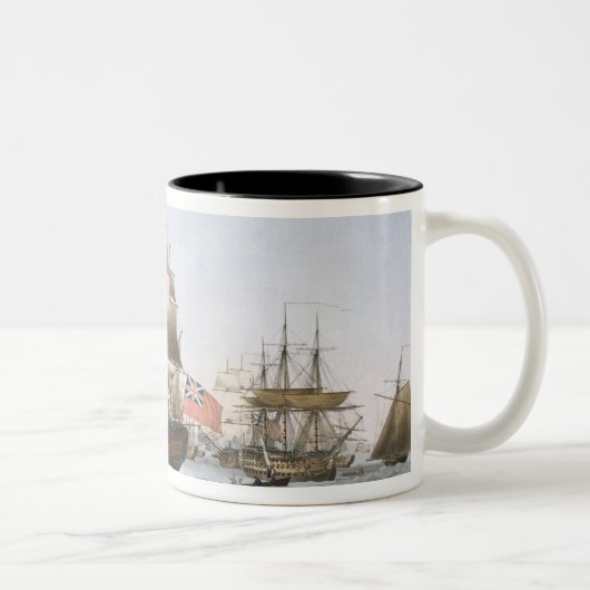 HMS Victory, 1806 Zweifarbige Tasse (Rechts)
