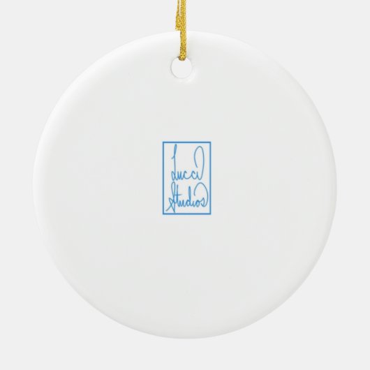 HMS Victory British Royal Navy Keramik Ornament (Hinten)