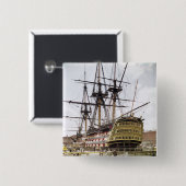 HMS Victory Button (Vorne & Hinten)