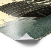 HMS Victory Fotodruck (Ecke)