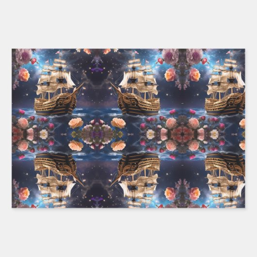 HMS Victory Lord Nelsons Ship Geschenkpapier Set (Vorderseite 2)