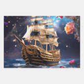 HMS Victory Lord Nelsons Ship Geschenkpapier Set (Vorderseite)