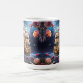 HMS Victory Lord Nelsons Ship Kaffeetasse (Mittel)
