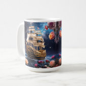 HMS Victory Lord Nelsons Ship Kaffeetasse (Vorderseite Links)