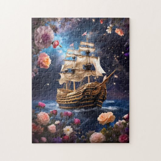 HMS Victory Lord Nelsons Ship Puzzle (Vertikal)