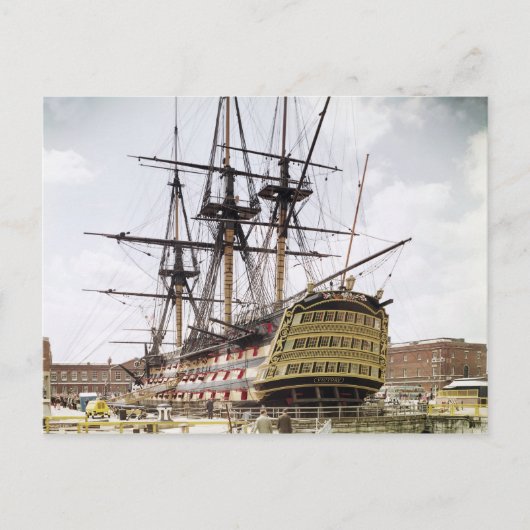 HMS Victory Postkarte (Vorderseite)