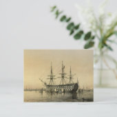 HMS Victory Postkarte (Stehend Vorderseite)