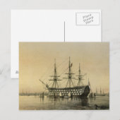 HMS Victory Postkarte (Vorne/Hinten)