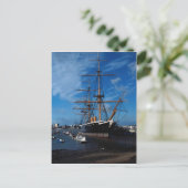 HMS Warrior", Portsmouth, England Postkarte (Stehend Vorderseite)