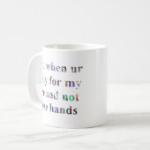 Hmu Kaffeetasse (Vorderseite Links)