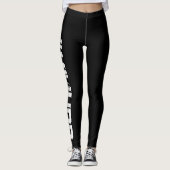 HMUBB schwarze Leggins (Vorderseite)