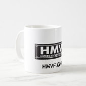 HMVF Tassen-Weiß-Logo Kaffeetasse (Vorderseite Links)