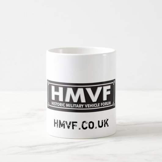 HMVF Tassen-Weiß-Logo Kaffeetasse (Mittel)
