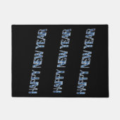 HNY-Blue Diamond Door Mat Fußmatte (Vorderseite)