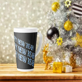 HNY Blue Diamond Latte Tasse