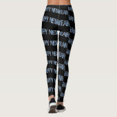 HNY-Blue Diamond Leggings (Rückseite)