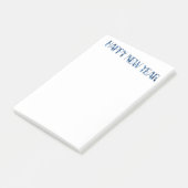 HNY Blue Diamond Post-It Notes Klebezettel (angewinkelt)