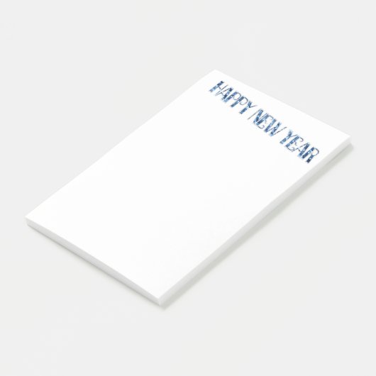 HNY Blue Diamond Post-It Notes Klebezettel (angewinkelt)
