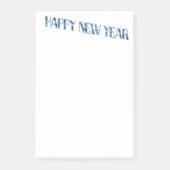 HNY Blue Diamond Post-It Notes Klebezettel (Vorderseite)