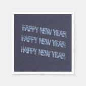 HNY-Blue Diamond Serviette (Vorderseite)