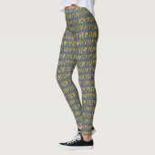 HNY Yellow Gld Leggings (Links)