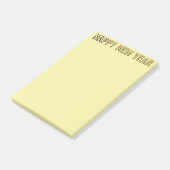 HNY-Yellow-Gld Post-it Klebezettel (angewinkelt)
