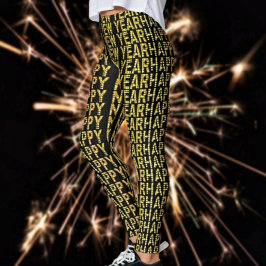 HNY-Yellow Gold Leggings