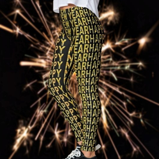 HNY-Yellow Gold Leggings