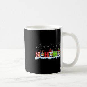 Ho3 Funny Xmas Reindeer Santa Elf Volleyball Playa Kaffeetasse