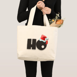 Ho3 Ho Cubed Ho Ho Ho Jumbo Stoffbeutel