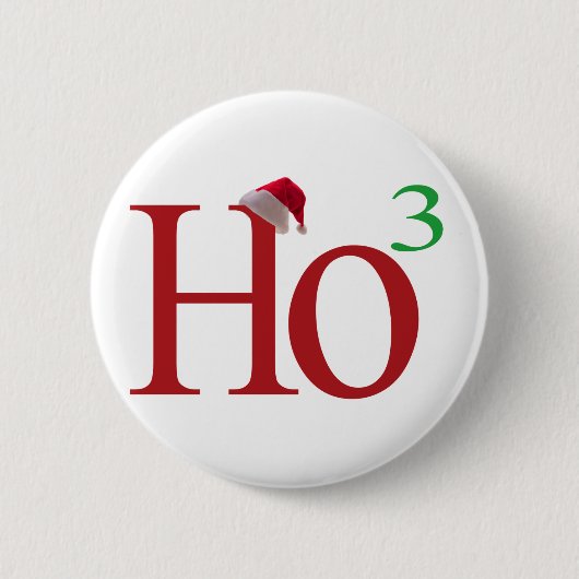 Ho3 (Ho Ho Ho) Button (Vorderseite)