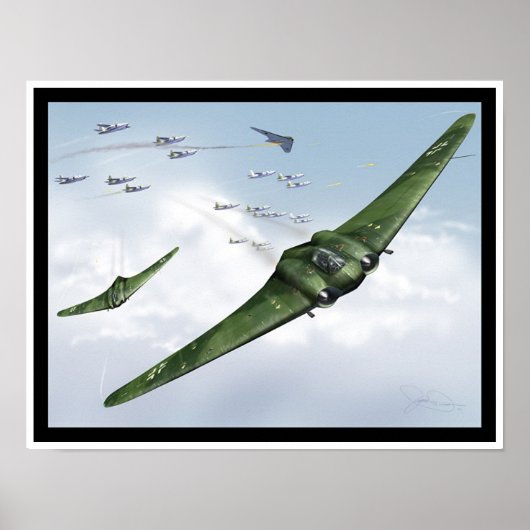 Ho 229 Angriff! Poster (Vorne)