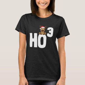 Ho 3 Cubed Christmas Ho Ho Math Teacher   Ho3 T-Shirt