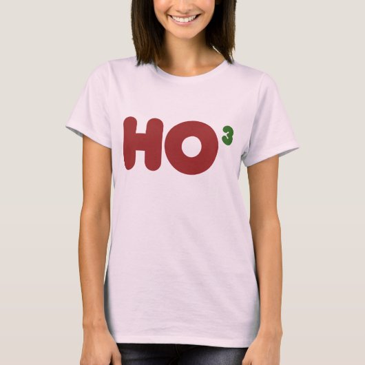 Ho 3 Nerdy Christmas T-Shirt (Vorderseite)