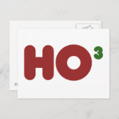 Ho 3 Nerdy lustige Weihnachten (Vorne/Hinten)