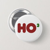 Ho 3 Nerdy lustige Weihnachten Button (Vorne & Hinten)