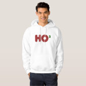 Ho 3 Nerdy lustige Weihnachten Hoodie (Vorne ganz)