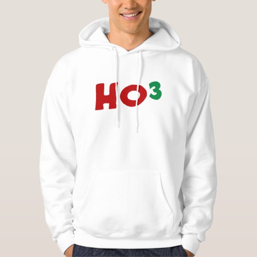 Ho 3 Playful Weihnachten Hoodie (Vorderseite)