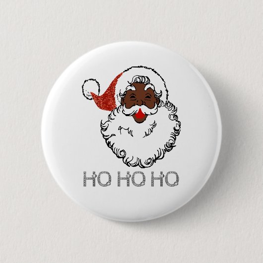 ho black santa button (Vorderseite)
