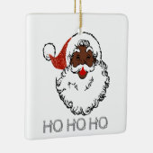 ho black santa keramikornament (Rechts)